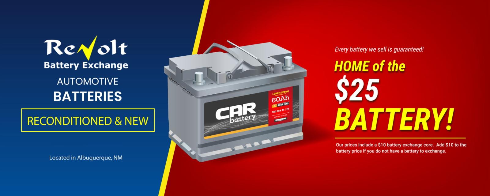 Revolt battery exchange ABQ hero